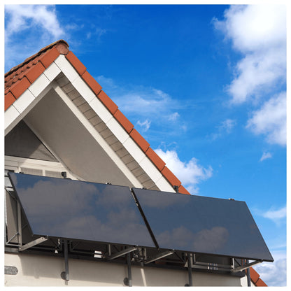 Сонячні модулі 460 Вт двосторонні з чорною рамою