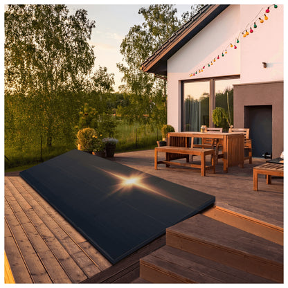 Сонячні модулі 460 Вт двосторонні з чорною рамою