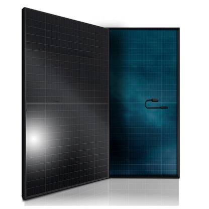 Сонячні модулі 460 Вт двосторонні з чорною рамою