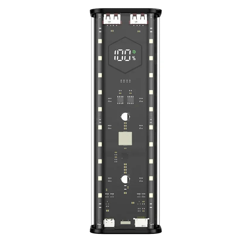 Портативний павербанк USB-C 18W з 4 змінними батарейками 21700