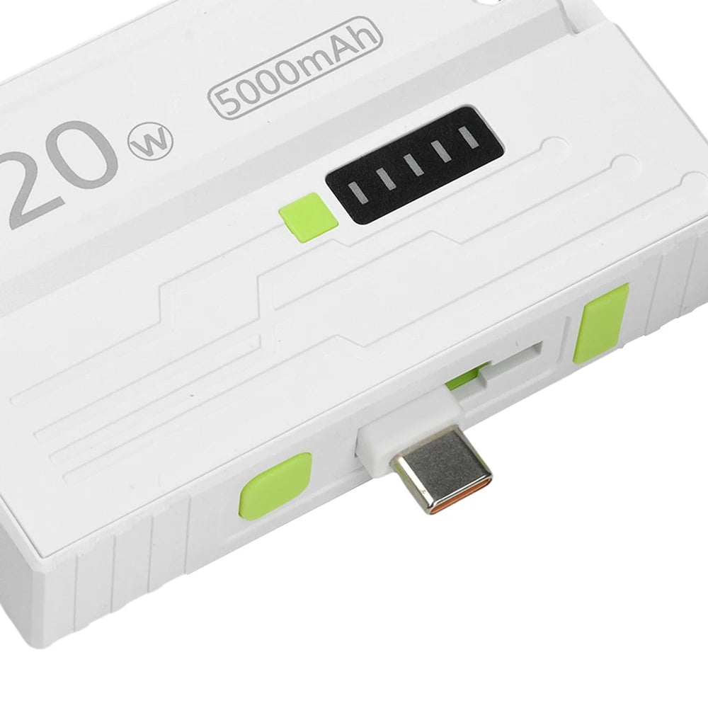 Портативний павербанк USB-C 18W з 1 змінним акумулятором 21700 (КУПУЙ ОДИН, ДРУГИЙ В ПОДАРУНОК