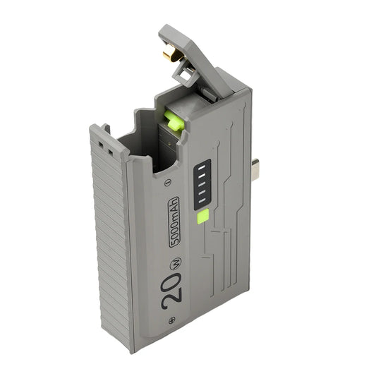 Портативний павербанк USB-C 18W з 1 змінним акумулятором 21700 (КУПУЙ ОДИН, ДРУГИЙ В ПОДАРУНОК