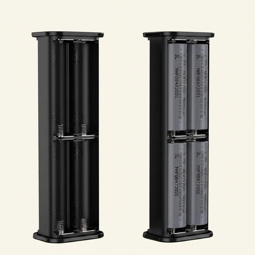 Портативний павербанк USB-C 18W з 4 змінними батарейками 21700