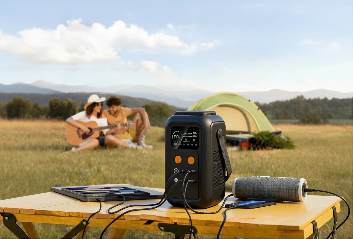 Портативна зарядна станція ASPERX AXP200 60000mAh з акумулятором LiFePO4 павербанк