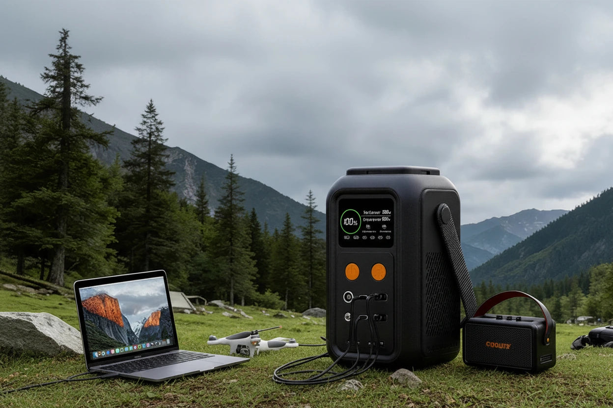 Портативна зарядна станція ASPERX AXP200 60000mAh з акумулятором LiFePO4 павербанк